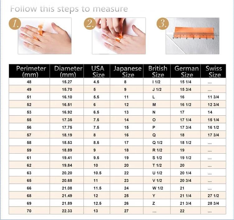 Simple Female White Zircon Stone Ring Rose Gold Silver Heart Engagement Bride Wedding Jewelry For Women