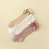 Neue Sommer Baby Socken Mädchen Neugeborene Mather Kinder Niedliche Kinder Kniehohe Schleifensocken Kleinkind Rutschfest Lange Socken Baumwolle