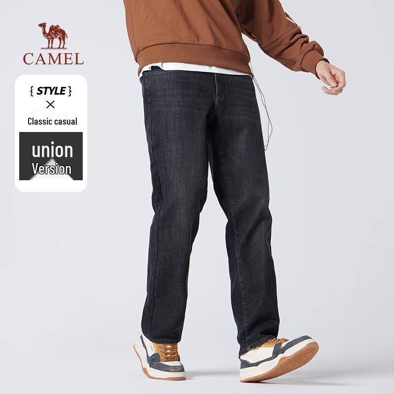 

CAMEL Men s Fleece-lined Straight-leg Jeans M14CAJB633 40