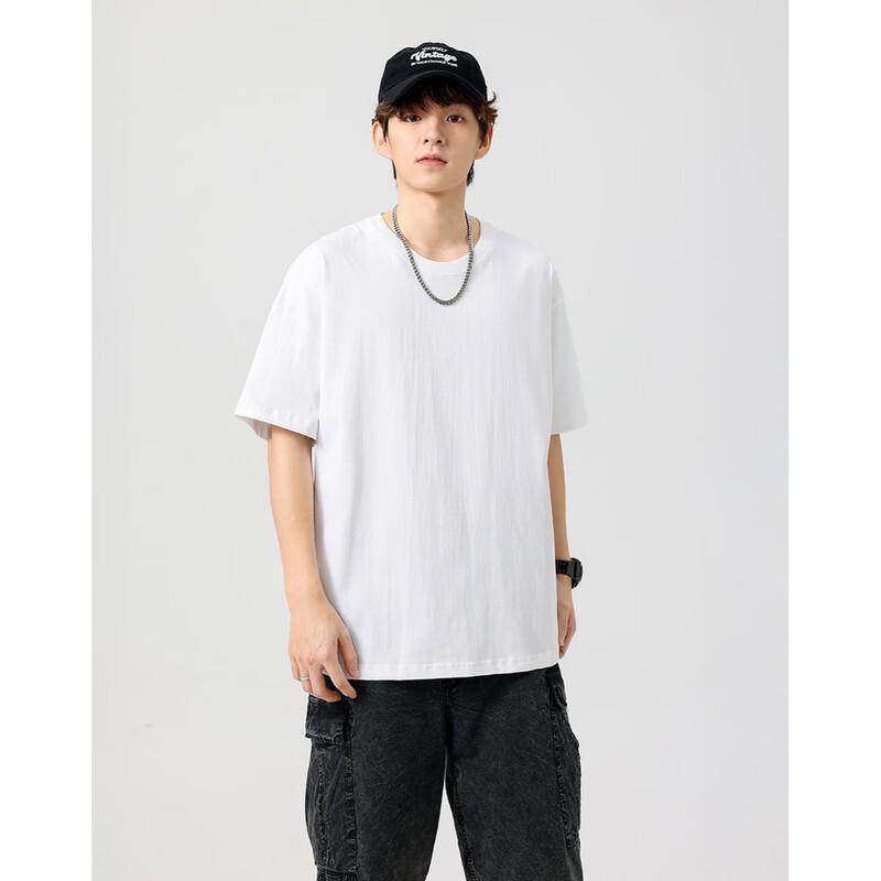 Demana Men s Cotton-Feel Crew Neck T-Shirt M