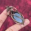Shungite Pendant Copper Wire Wrapped Gemstone Pendant Copper Jewelry Handmade Pendant Wire Wrap Jewelry Gifts For Wife Birthstone Pendants