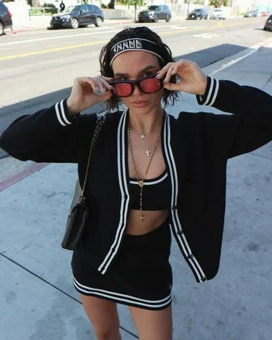 Spring/Summer Knit Yoga Cardigan, Bra, & Tennis Skirt - Casual Three-Piece Sportswear Set