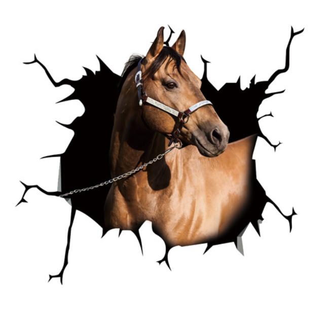 Animal Car Stickers Waterproof PVC Auto Scratch Occlude 3D Simulation Electrostatic Decal Car Window Home Decoration