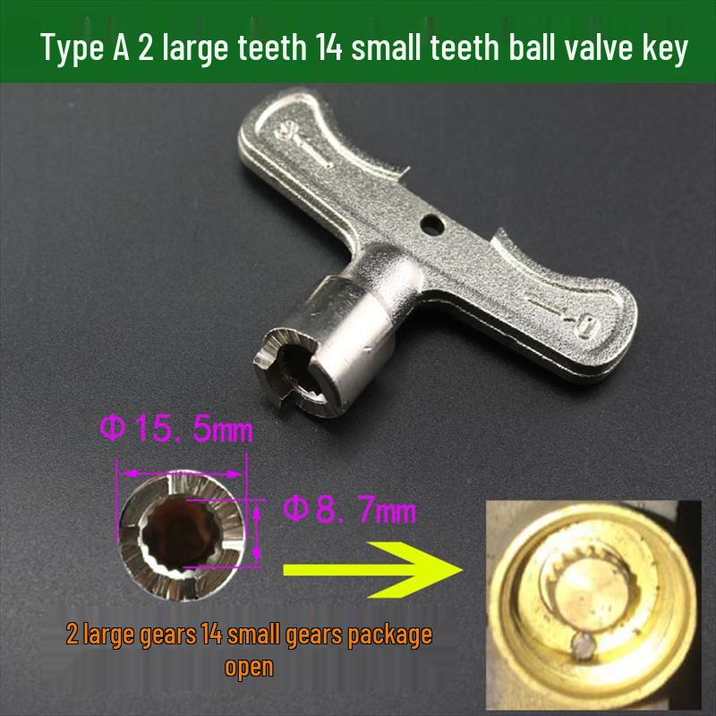 KZRH Toothed Water Meter Valve Key