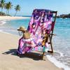 1Pc Cute K-Pop Anime Girl Group Beach Towel Microfiber Soft Quick Dry Gym Sports Towel Bath Towel For Bathroom Swimming Outdoor