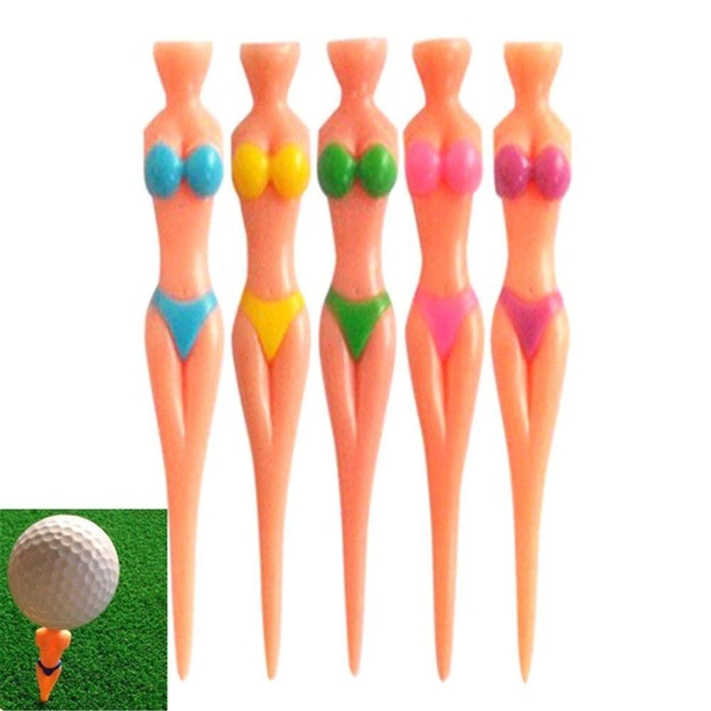 Lady Model Bikini Outdoor Sexy Attractive Clubs Tee Golf Tees Golf Training Golf  Accessories