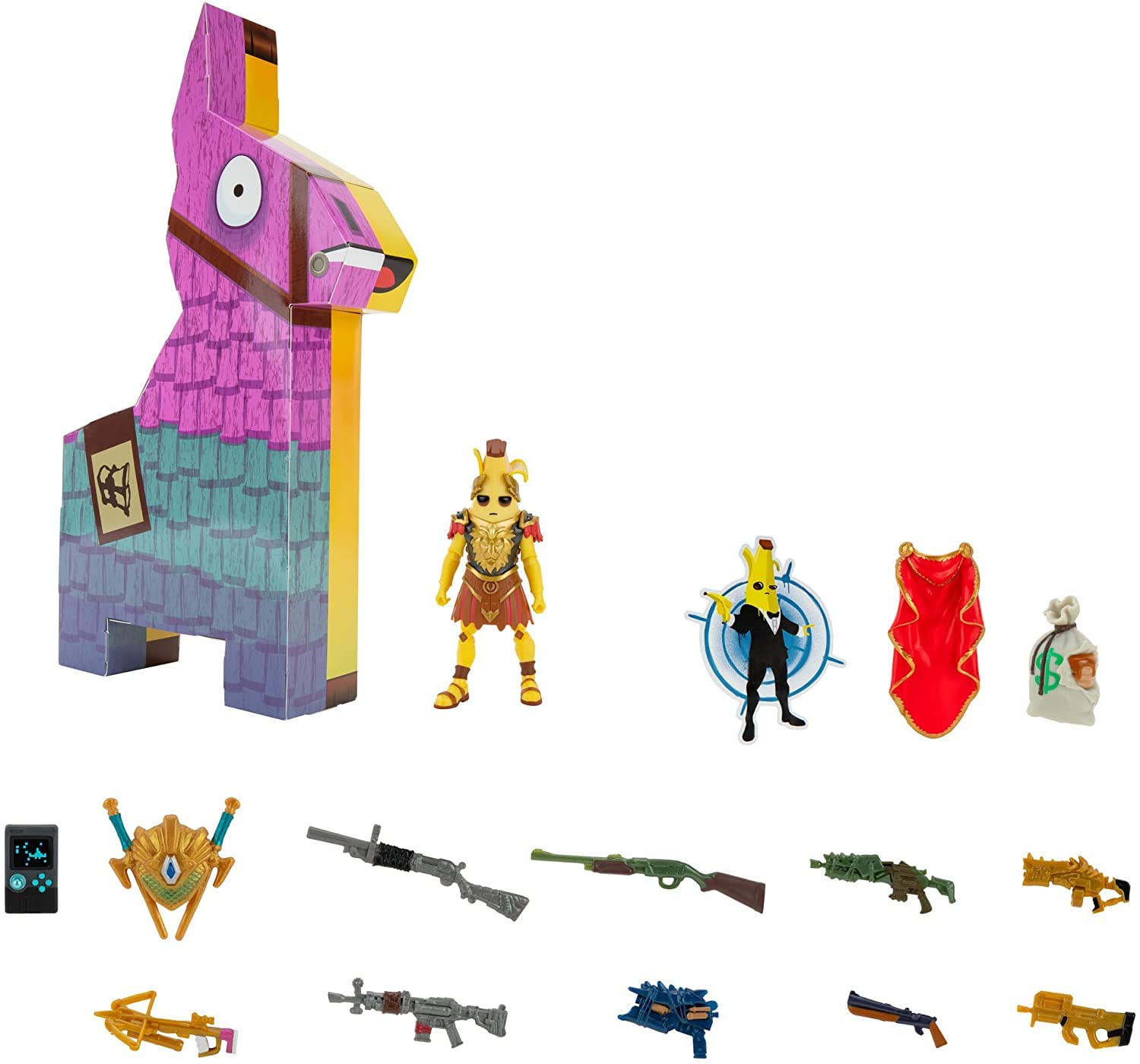 

Fortnite Peely Game Toy and Accessory Gift Figures, 14-Piece Set, Doll, Boys Toy, Kids [Item]