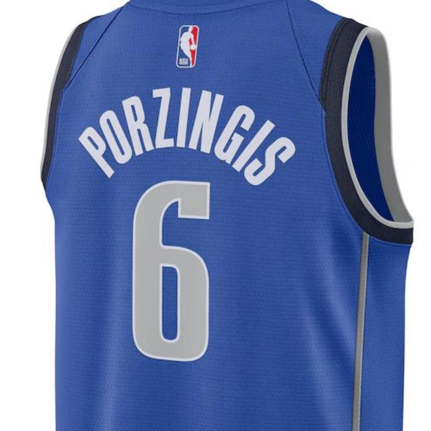 Nike Dallas Mavericks Digital Letter Print Comfortable Sleeveless Basketball Jersey Unisex Jersey Blue CW3662-481