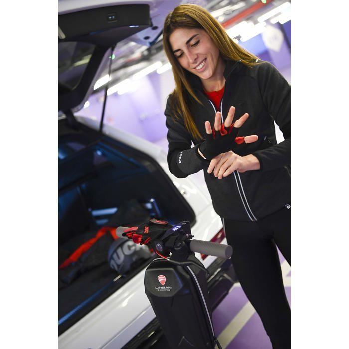 Gants (mitaine) - DUCATI - Noir - Gel Anti Vibration