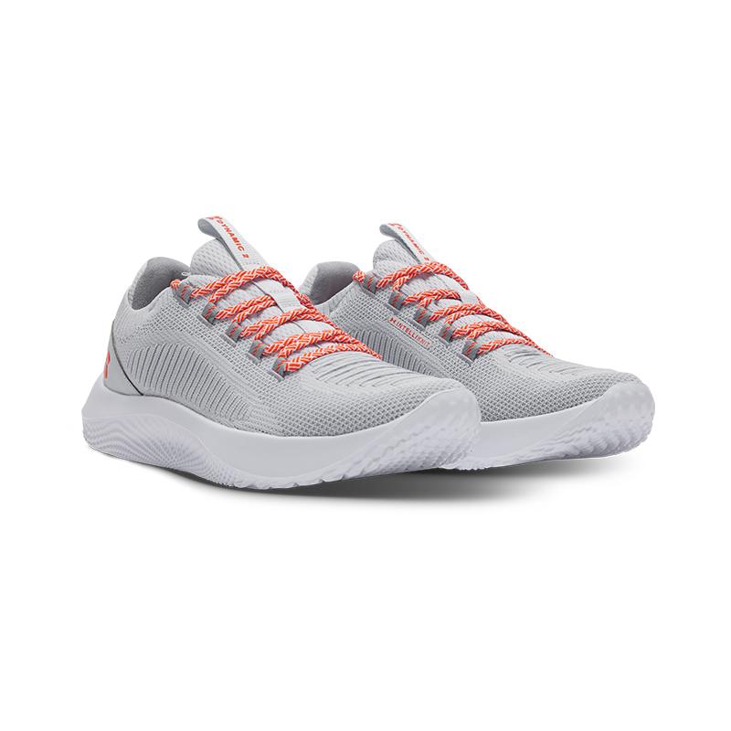 Under Armour Dynamic 2 Halo Grey Ares Red Men Sneakers Steel 3028076-014