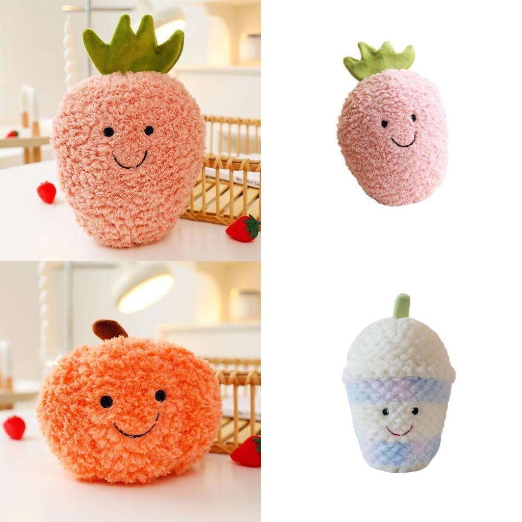 Realistic New Fruit And Vegetable Plush Toys For Kids Birthday Gifts