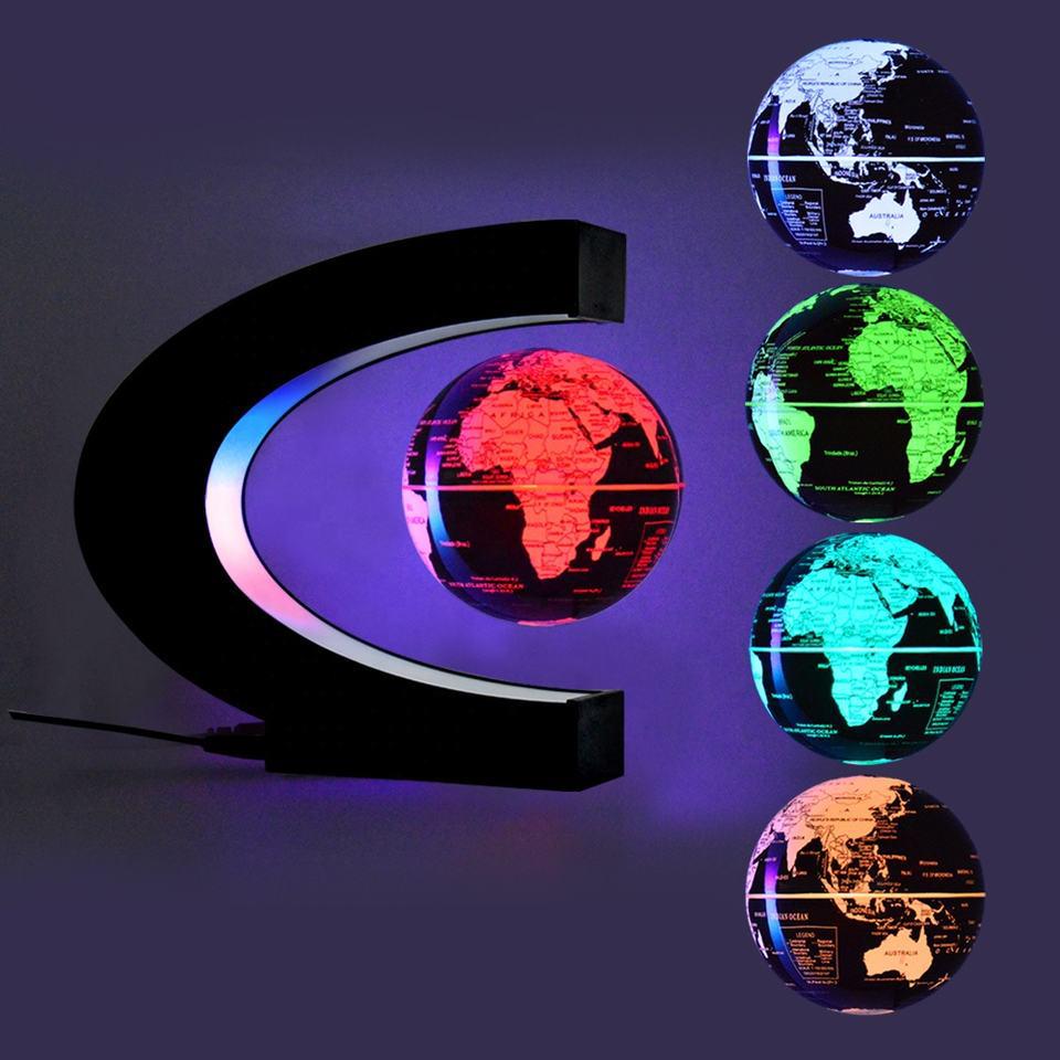 Luminous Magnetic Levitation Globe - Creative Student Gifts & Home Decor Ornament