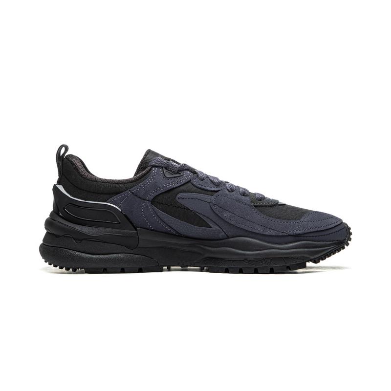 Li Ning CF Origin V4 Sports Comfortable Wear-Resistant Breathable Low-Top Casual Shoes Men Casual Shoes Black AGLU283-3