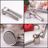 Spremiagrumi Manuale Super Acciaio Inossidabile Spremiaglio Schiaccia Zenzero Spremiaglio Affettatore Schiacciapatate Gadget da Cucina