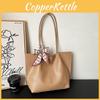 Versatile Pu Large Tote Bag For Women With Fashionable Stitching And Spacious Design For Daily Wear