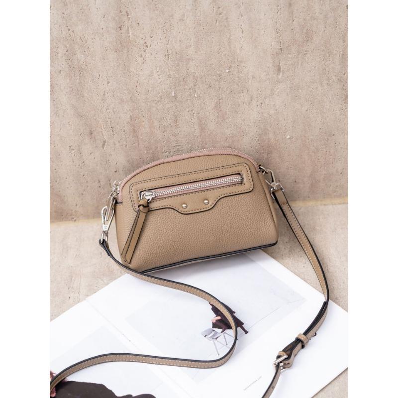 One Shoulder Messenger Bag Multi-compartment Women's Small Bag Soft Leather
