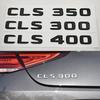 NEW 3D ABS Car Letters Logo CLS260 CLS300 CLS400 Badge Rear Trunk Sticker For Mercedes Benz CLS260 CLS300 CLS400 C218 Accessory