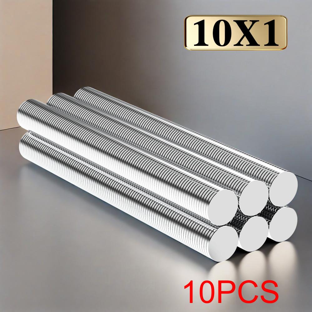 10x1mm Magnete Kühlschrankmagnete für DIY Büro Whiteboard Werkstatt Geeignete Werkzeuge Zuhause Arbeitsplatz