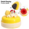 1PC Artificial Fruit Cake Biscuit Fake Food Decoration Photography Pro Food Simulation Cake Model Tea Table Decoration