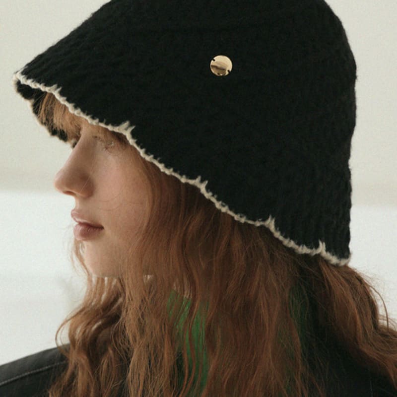 

Вязаная шляпа-клош Marchen lizz (3color) brown