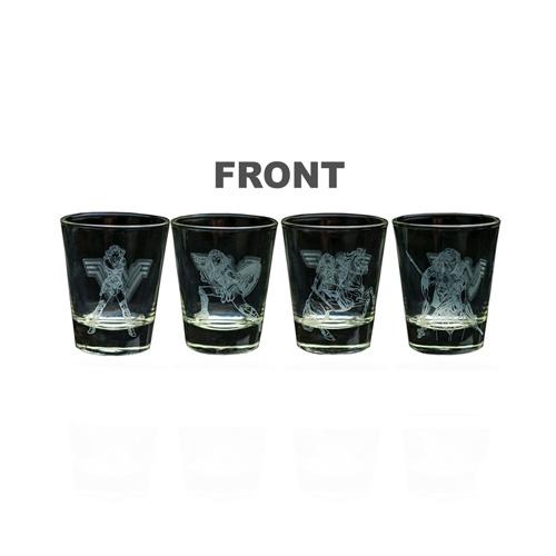Wonder Woman Movie Frosted Designs Shot Glass Set
