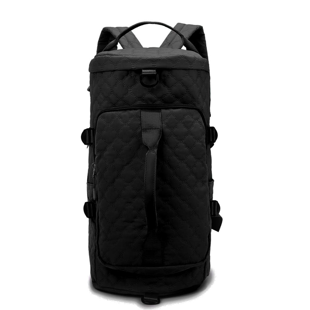 Multifunctional large-capacity fashion and leisure portable shoulder travel bag dry and wet separation sports fitness bag strap shoe compartment