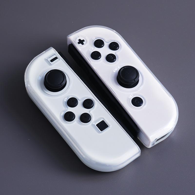 TPU silikonové pouzdro na ovladač Nintendo Switch OLED s příslušenstvím Joy-Con a krytkou joysticku