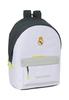 Real Madrid Sportrucksack mit USB und Laptopfach Doppelrucksack 612554820 mehrfarbig