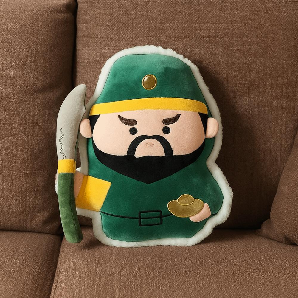 Wenchang Jun Plush God of Longevity Toy The King of the Tower Plush Stuffed Dolls  Kids