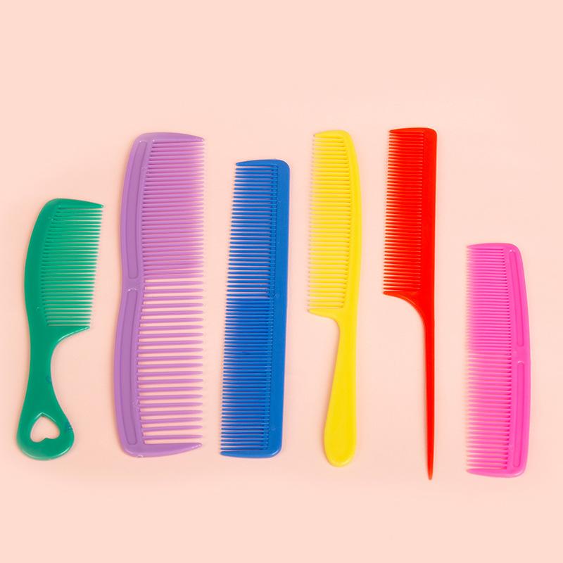 Pet Supplies Flea Comb Set, Candy-colored Pet Cleaning Supplies, Pet Comb, Dog Comb, Plastic Handle Open Knot Comb