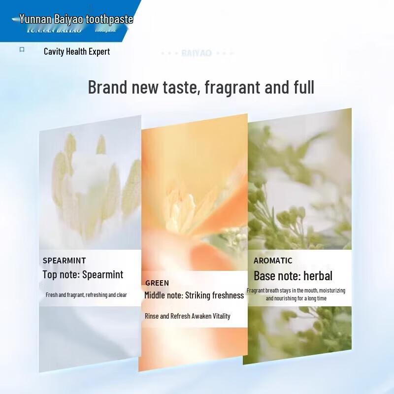 Yunnan Baiyao Highland Spearmint Toothpaste