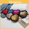 Adorable Mini Shoulder Bag For Kids With Reversing Sequins In Heart Shape Design