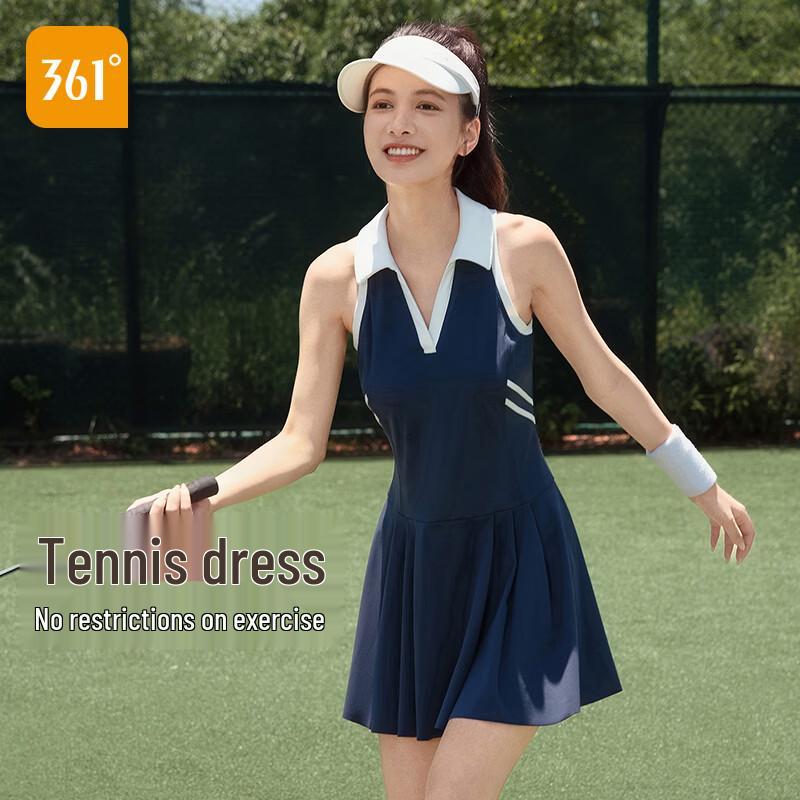 361° Women s Sleeveless Polo Tennis & Badminton Dress S