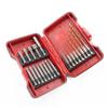 21pcs/set Socket Adapter Drill Bits Set Professional Drill Bits Socket Adapter Sleeve Woodworking Hand Tool for Thin Iron Sheet