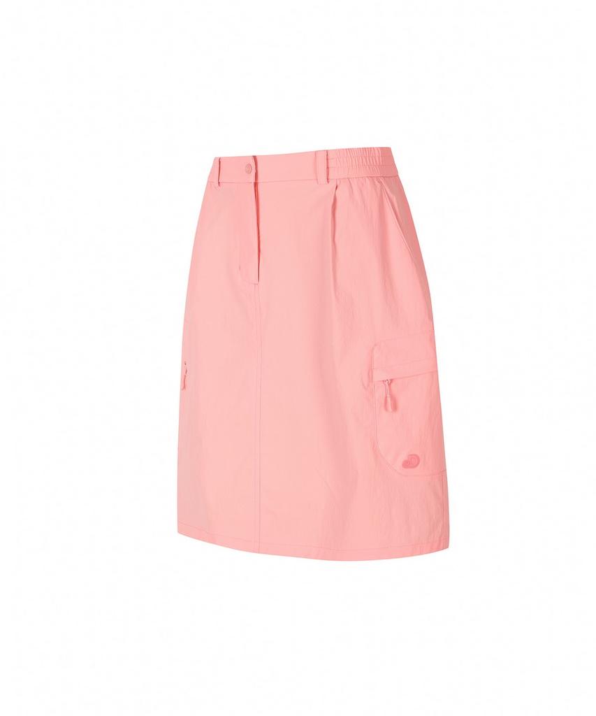 DISCOVERY EXPEDITION Freshvent Women'S Bermuda Cargo Skirt (L/Coral)