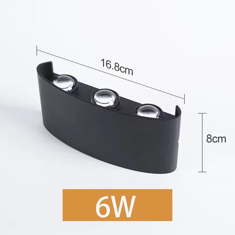 LED Wall Lamp 2W 4W 6W 8W 10W AC 85-265V Waterproof IP66 High Brightness Indoor And Outdoor Garden Decorative Lamp