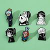 Creative Spell Return Brooch Anime Character Metal Badge Five Wu Pins Decoration