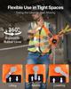 Manual Lever Chain Hoist, 1-1/2T 1500KG Capacity Heavy Duty Come Along, 6M Lift G80 Alloy Steel Chain With Dual Pawl Mechanical Brake, 360° Rotating