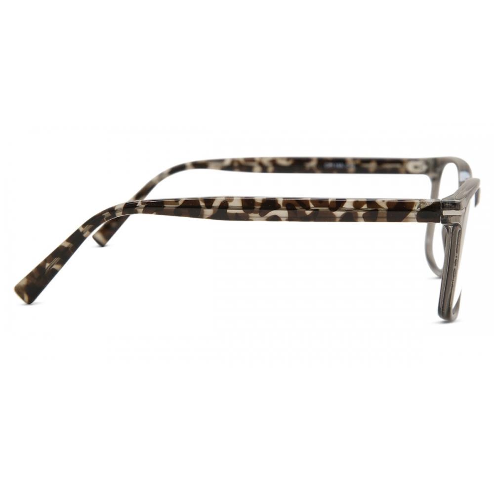 Full Rim Square Transparent Dark Grey Smartbuy Collection Forillon Cp119a Fashion Unisex Eyeglasses