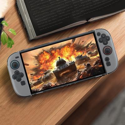 Transparent Case Split Design Protective Case PC+TPU Protective Shell Cover for Nintendo Switch2 2025 Accessories