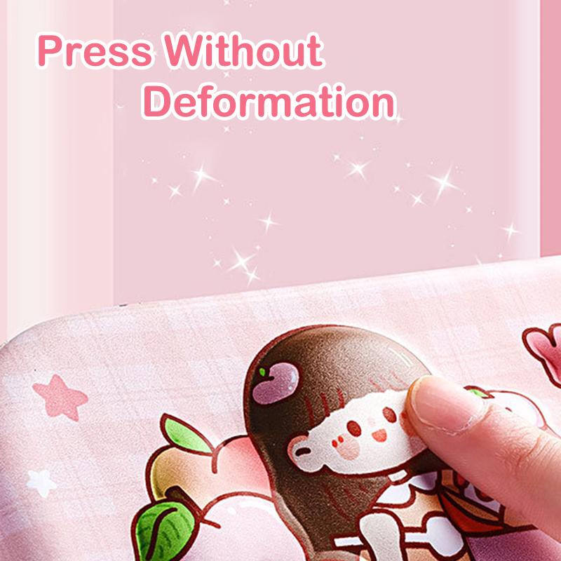 3D Astronaut Pencil Case Boys Stationery New Popular Student Double-Layer Large Capacity Waterproof Pink Rabbit