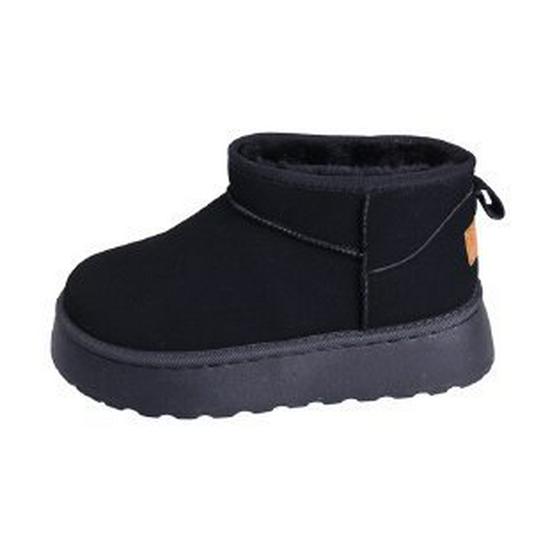 2025 Women's Winter Platform Snow Boots: Height-Increasing, Warm Velvet-Lined, Thick Cotton Muffin Bread Shoes