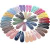 30/40Pcs Set New Paint Printing BB Clip Children's Broken Hairpin Metal Side Little Girl Hair Accessories Hairpin