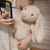 Cute Cute Little Bunny Plush Toy Long Ears Little White Rabbit Doll Children Soothing Rag Doll Birthday Gift
