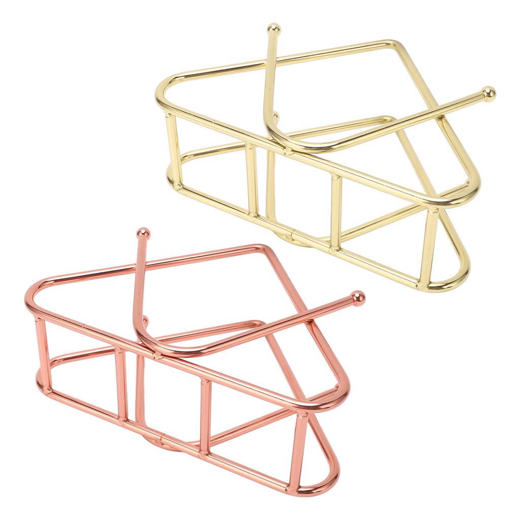 Napkin Holder Iron Art Vertical Style V Shape Large Capacity Bottom Thickening Widening Design Paper