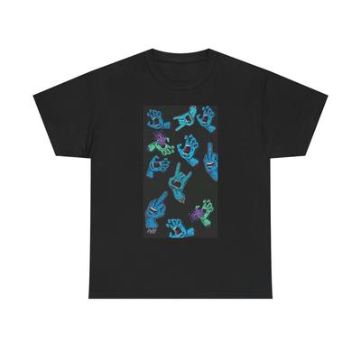 Skateboard Grafik T-Shirt DUNK Retro Cali LA ART Unisex Schweres Baumwoll-T-Shirt Unisex T-Shirt