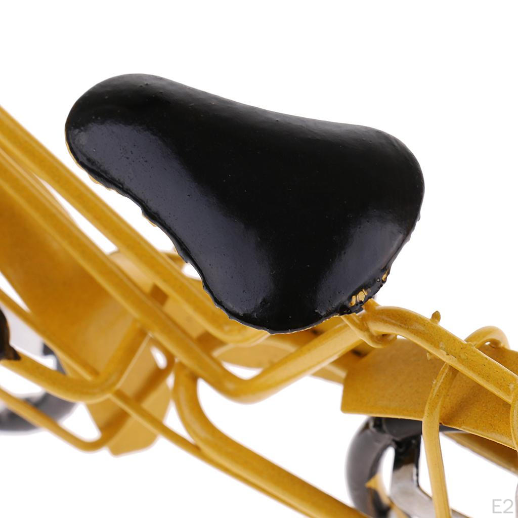 1x Collectible Metal Bicycle Bike Model Toy for Home Table Pub Bar Decor