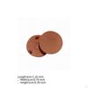 Brown Luggage Wheel Covers ABS Protector Suitcases Replacement Travel Bag