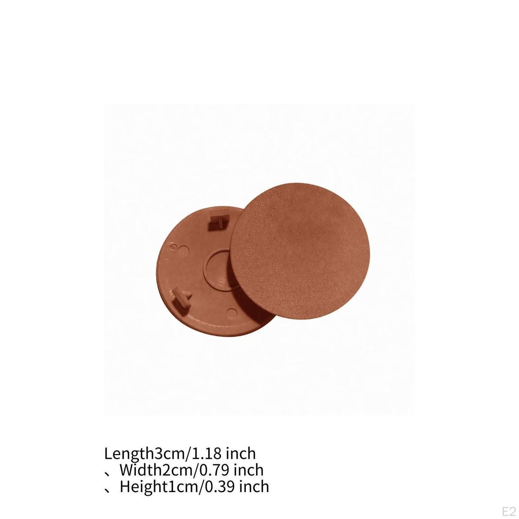 Brown Luggage Wheel Covers ABS Protector Suitcases Replacement Travel Bag