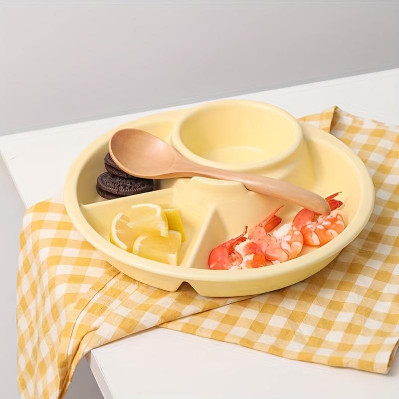 Random Color Food Divider Plate